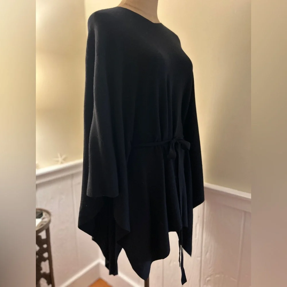 Max Studio Vintage Tie-Waist Tunic Sweater – One Size